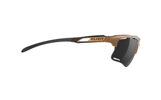 Rudy Project Keyblade Bronze Matte/Fade Black Matte - Smoke Black Sunglasses
