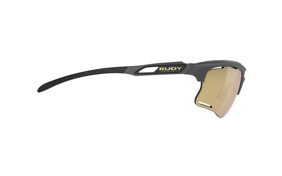 Rudy Project Keyblade Charcoal Matte - Rp Optics Multilaser Gold Sunglasses