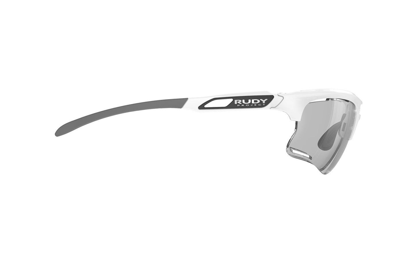 Load image into Gallery viewer, Rudy Project Keyblade White Gloss - Impactx Photochromic 2 Laser Black Sunglasses
