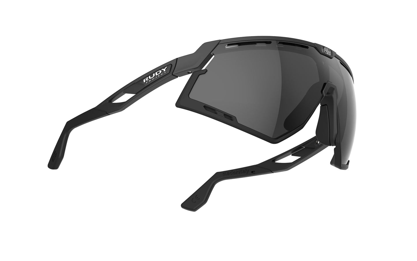 Load image into Gallery viewer, Rudy Project Defender Black Matte - Rp Optics Smoke Black Sunglasses
