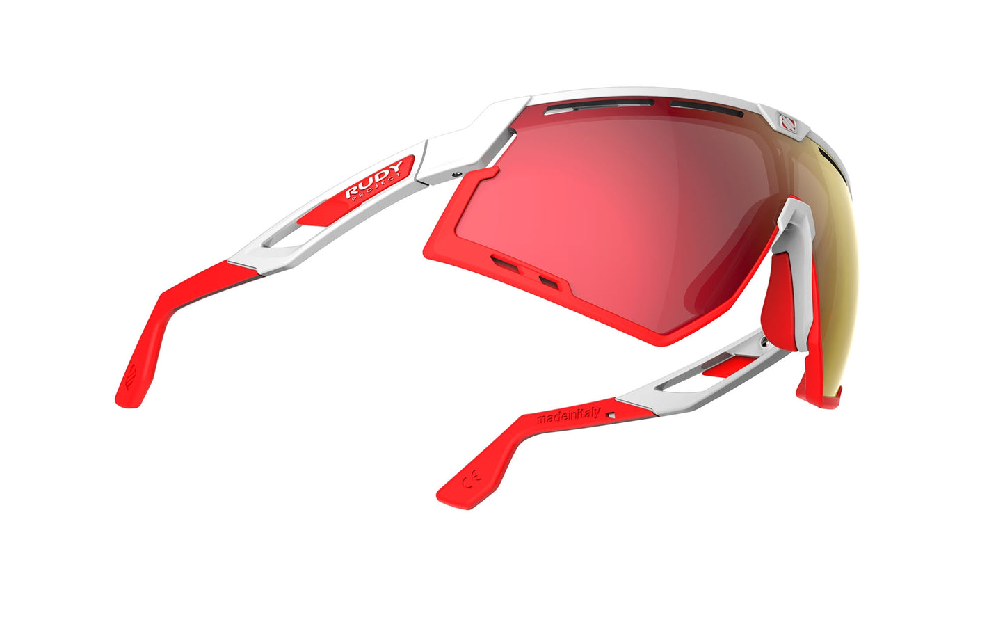 Rudy Project Defender White Gloss - Rp Optics Multilaser Red Sunglasses