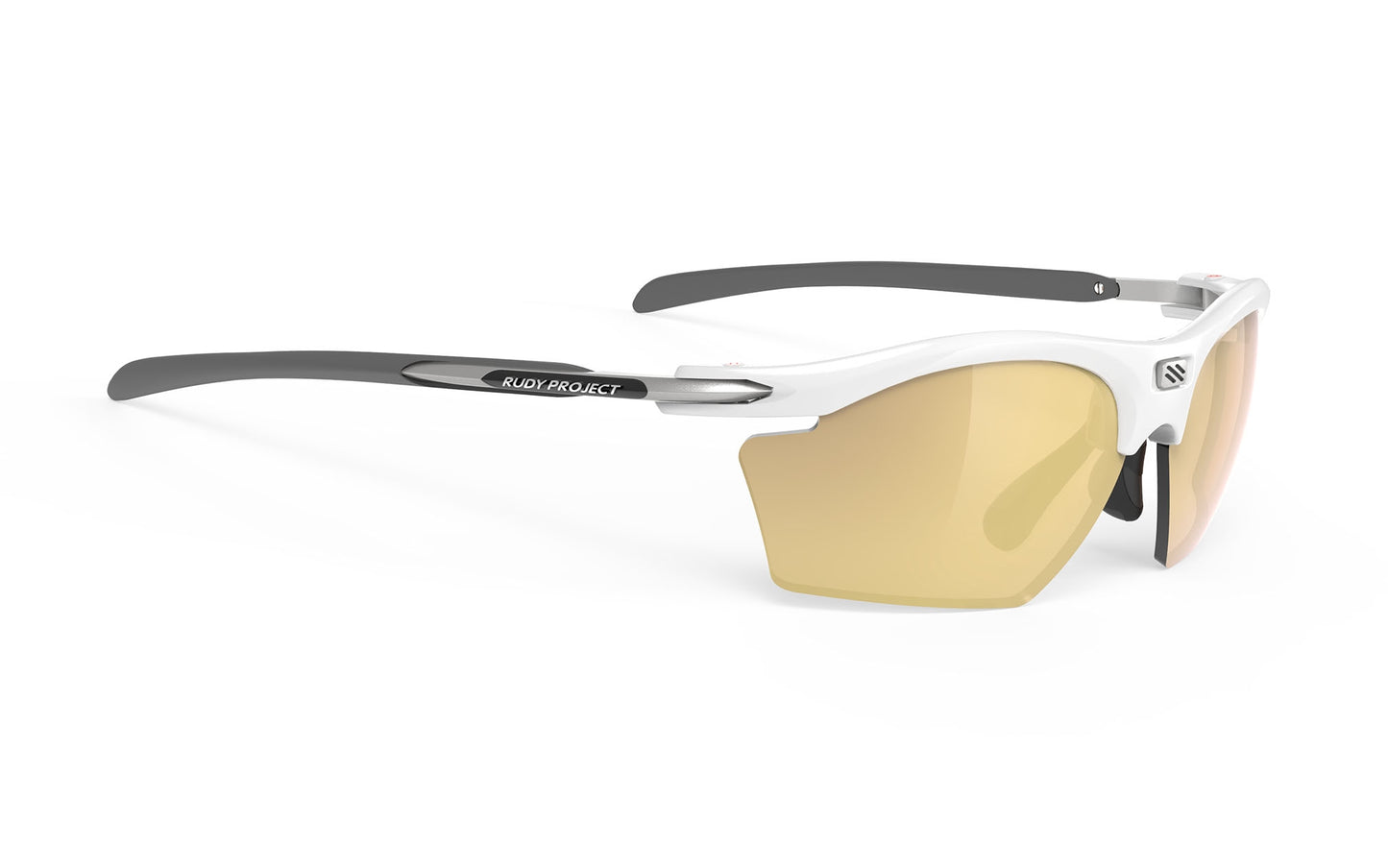 Rudy Project Rydon Slim White Gloss Multilaser Gold Sunglasses