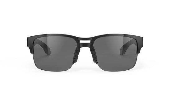 Rudy Project Spinair 58 Black Gloss - Rp Optics Smoke Black Sunglasses