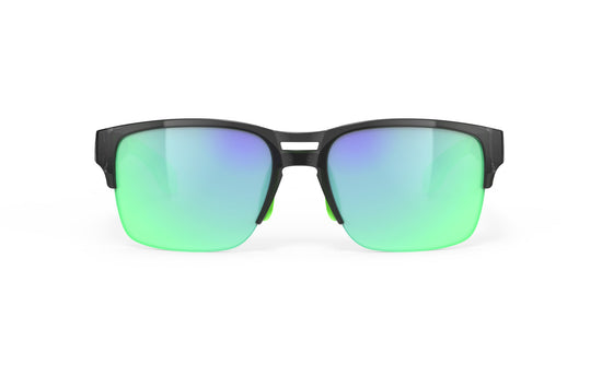 Rudy Project Spinair 58 Crystal Graphite - Polar 3Fx Hdr Multilaser Green Sunglasses