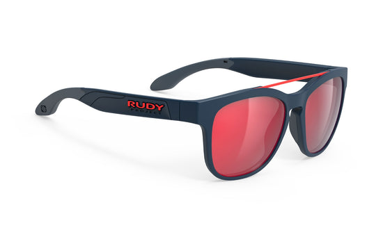 Rudy Project Spinair 59 Blue Navy Matte - Multilaser Red Sunglasses