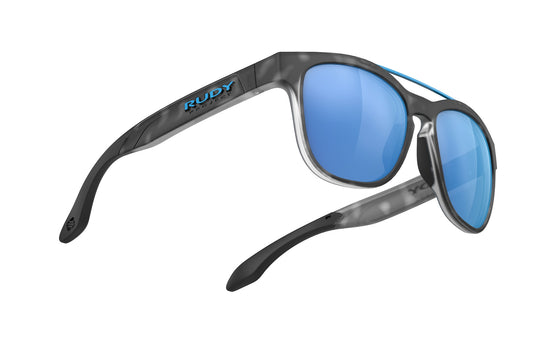 Load image into Gallery viewer, Rudy Project Spinair 59 Demi Grey Matte - Multilaser Blue Sunglasses
