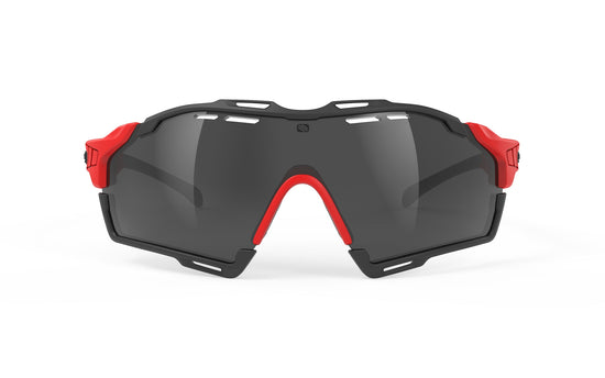 Rudy Project Cutline Fire Red Matte - Rp Optics Smoke Black Sunglasses