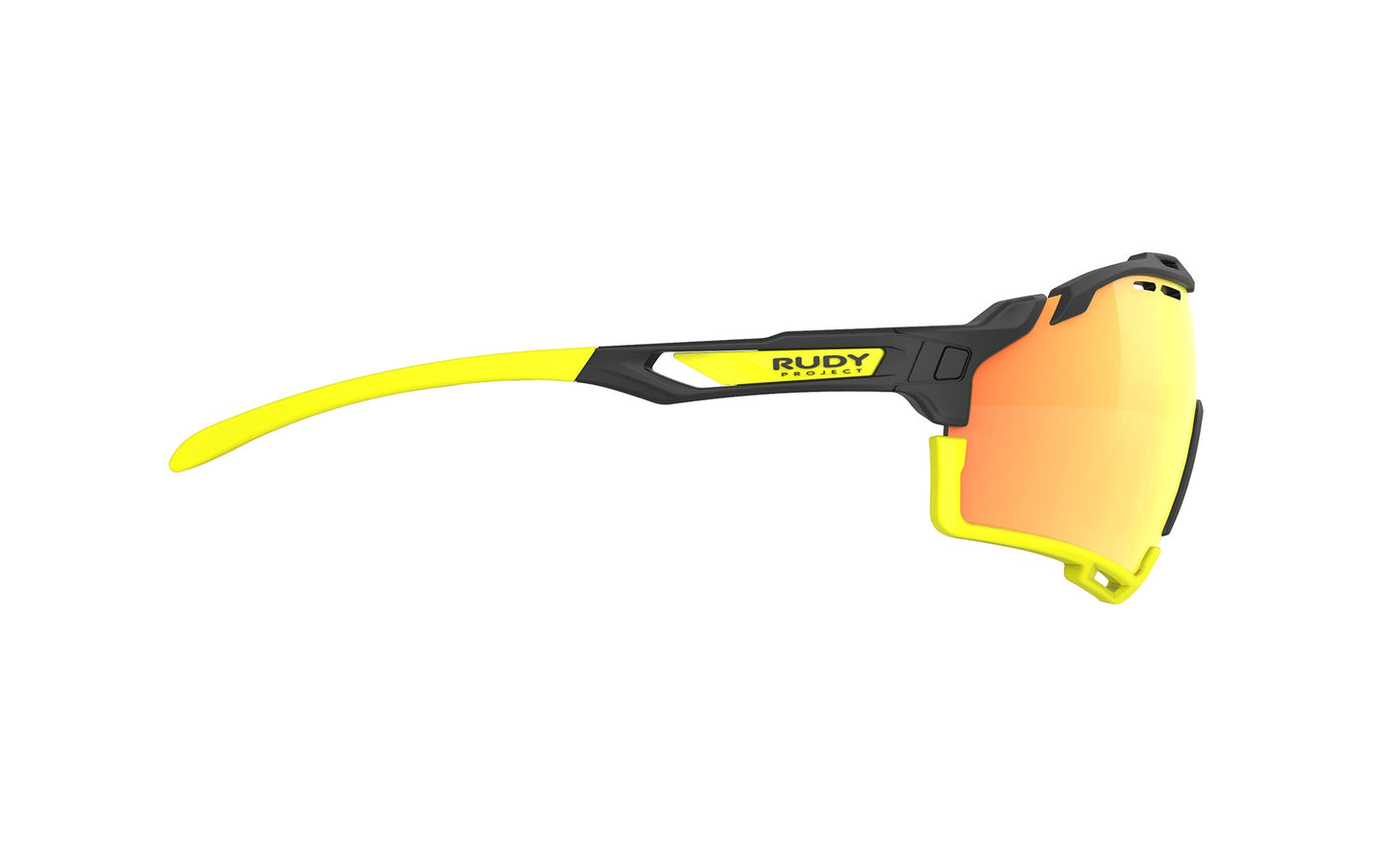 Rudy Project Cutline Black Matte- Rp Optics Multilaser Orange Sunglasses