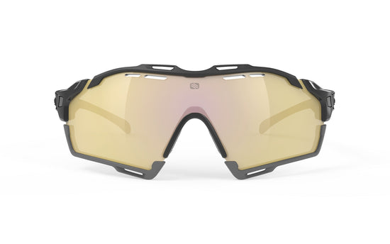 Rudy Project Cutline Black Gloss - Rp Optics Multilaser Gold Sunglasses