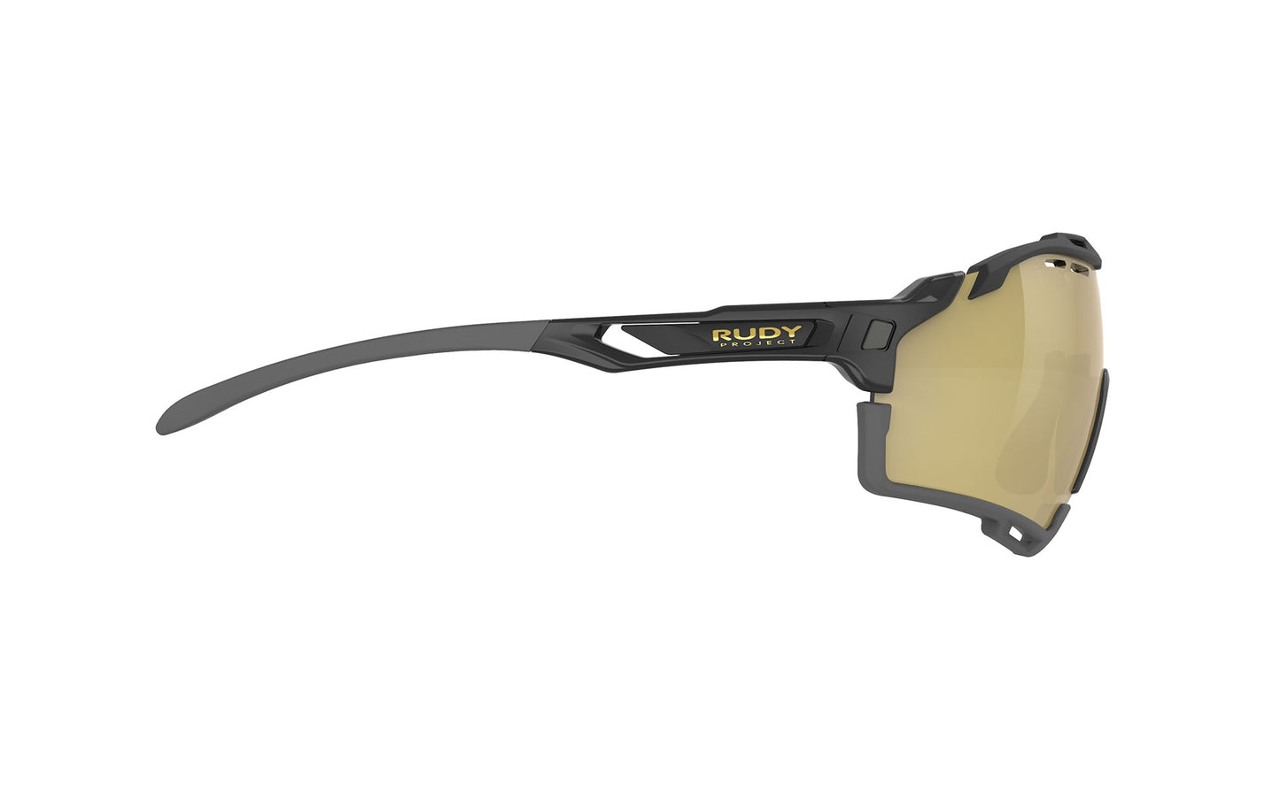 Load image into Gallery viewer, Rudy Project Cutline Black Gloss - Rp Optics Multilaser Gold Sunglasses
