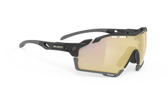 Rudy Project Cutline Black Gloss - Rp Optics Multilaser Gold Sunglasses