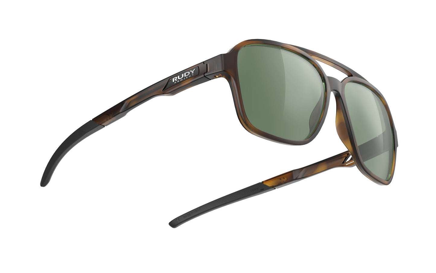 Rudy Project Croze Demi Turtle Gloss - Rp Optics Green Sunglasses