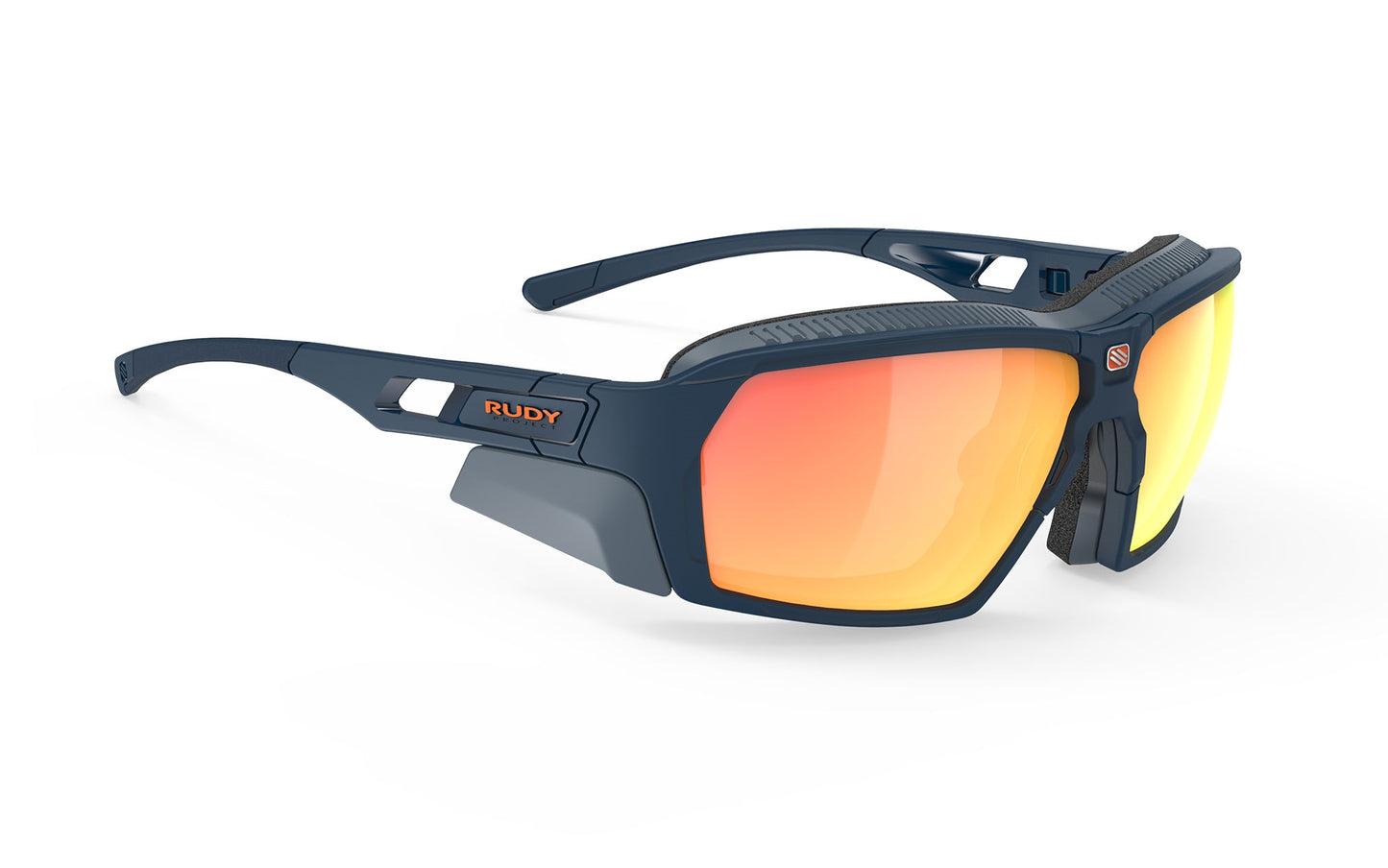Load image into Gallery viewer, Rudy Project Agent Q Blue Navy Matte - Rp Optics Ml Orange Sunglasses
