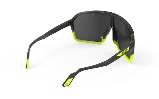 Rudy Project Spinshield Black Fade Yellow Fluo Matte - Rp Optics Smoke Black Sunglasses