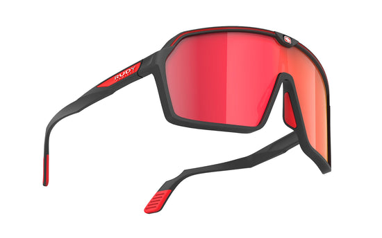 Load image into Gallery viewer, Rudy Project Spinshield Black Matte-Rp Optics Multilaser Red Sunglasses
