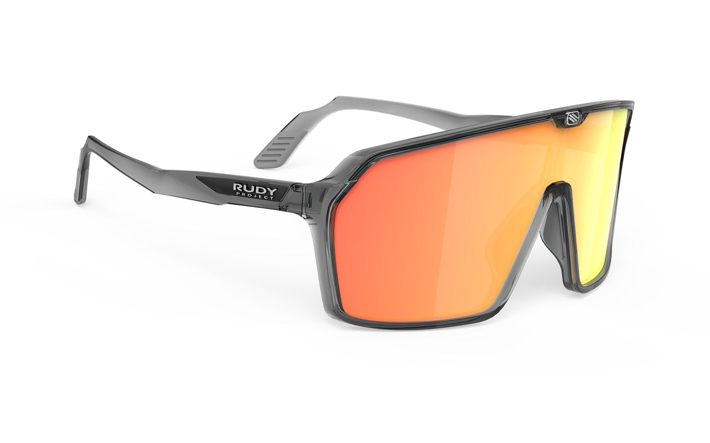 Load image into Gallery viewer, Rudy Project Spinshield Crystal Ash Rp Optics Orange Sunglasses

