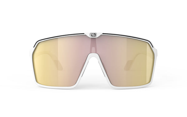 Rudy Project Spinshield White Matte - Rp Optics Multilaser Gold