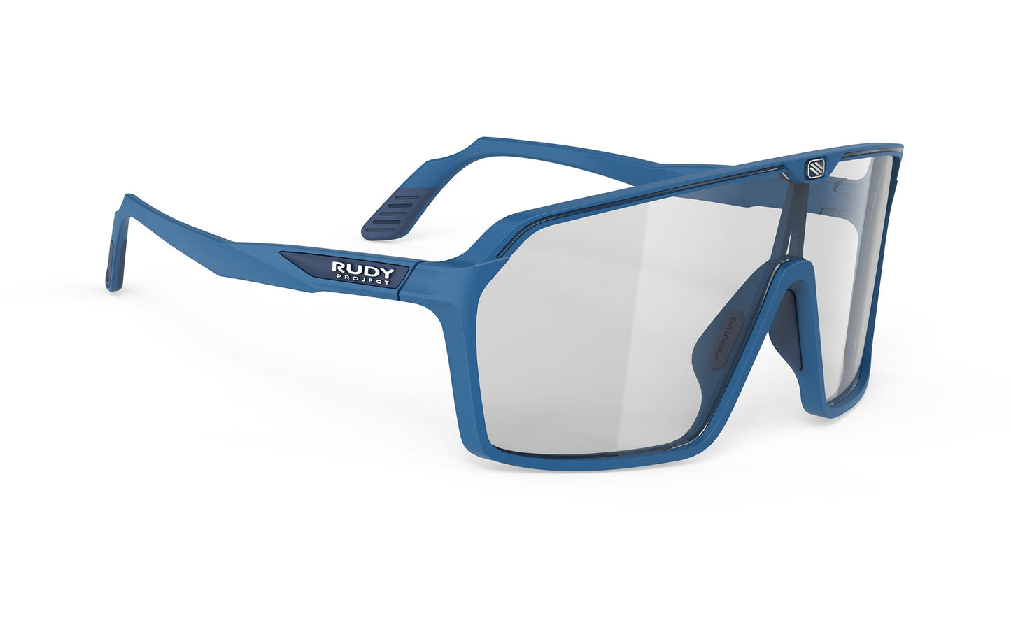Load image into Gallery viewer, Rudy Project Spinshield Pacific Blue Impactx Photochromic 2 Black Sunglasses
