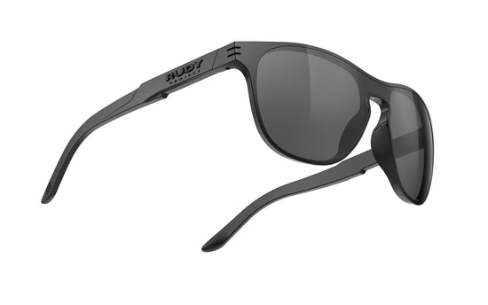 Load image into Gallery viewer, Rudy Project Soundshield Black Gloss - Rp Optics Smoke Black Sunglasses
