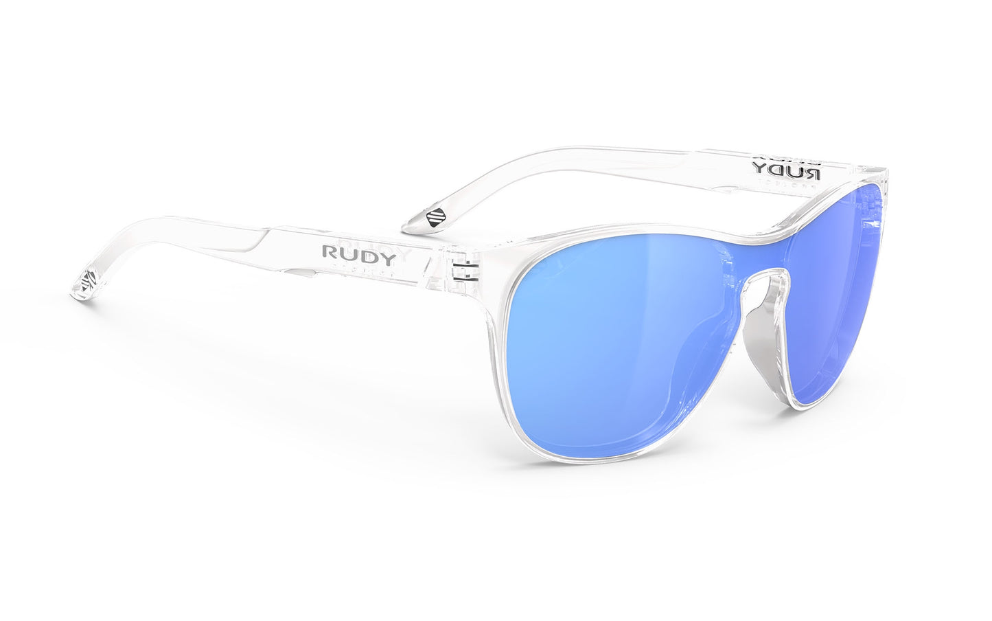 Rudy Project Soundshield Crystal Gloss Rp Optics Ml Blue Sunglasses