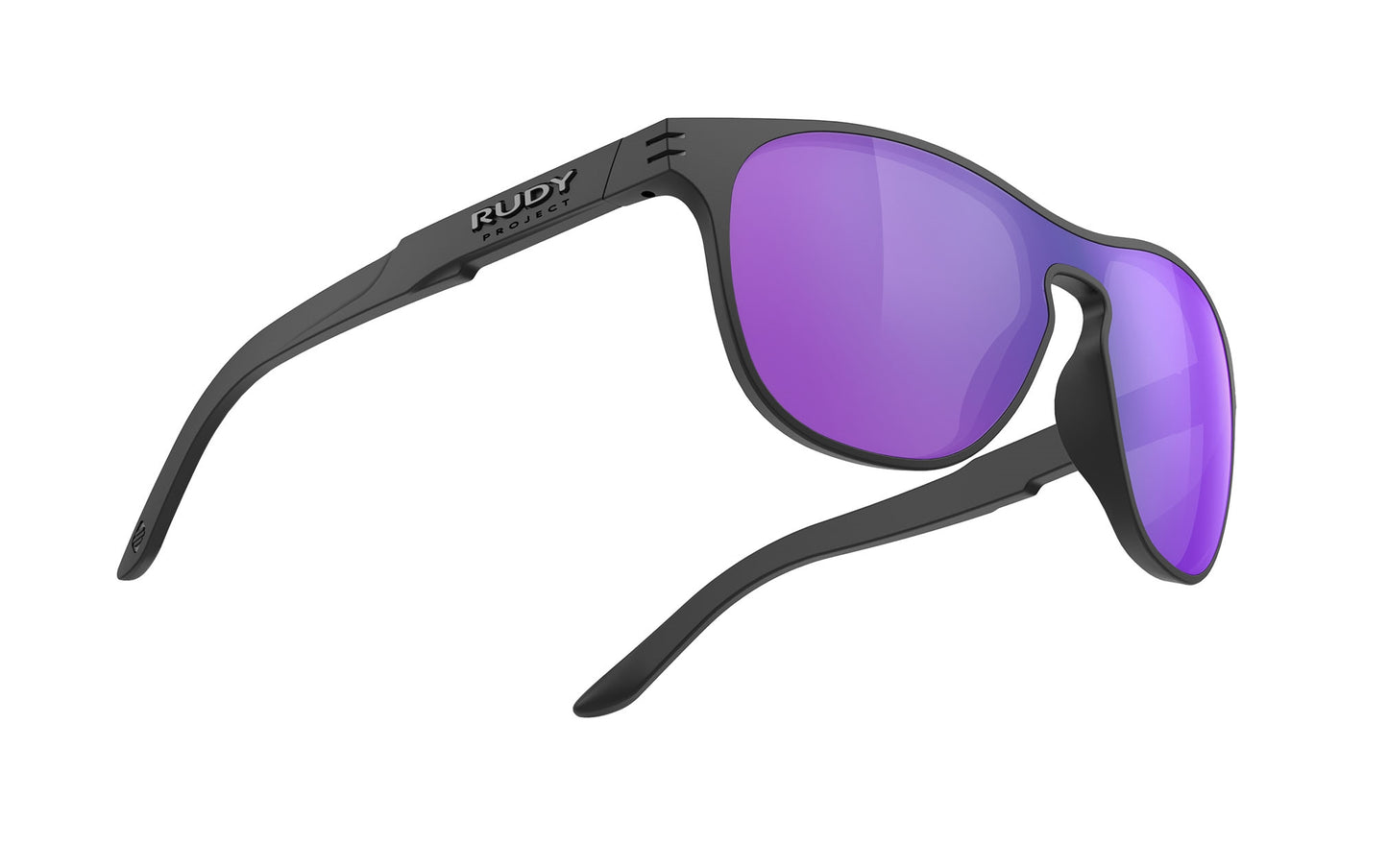 Rudy Project Soundshield Black Matte-Rp Optics Multilaser Violet Sunglasses