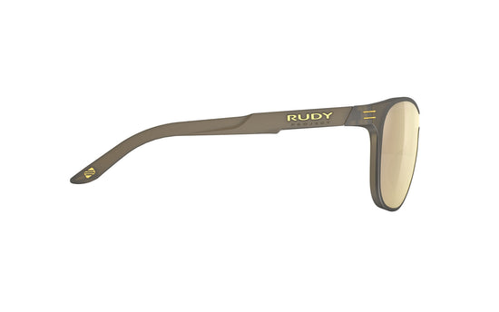 Rudy Project Soundshield Ice Gold Matte - Rp Optics Multilaser Gold Sunglasses