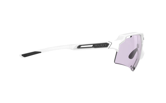 Rudy Project Deltabeat White Gloss Impactx Photochromic 2 Laser Purple Sunglasses