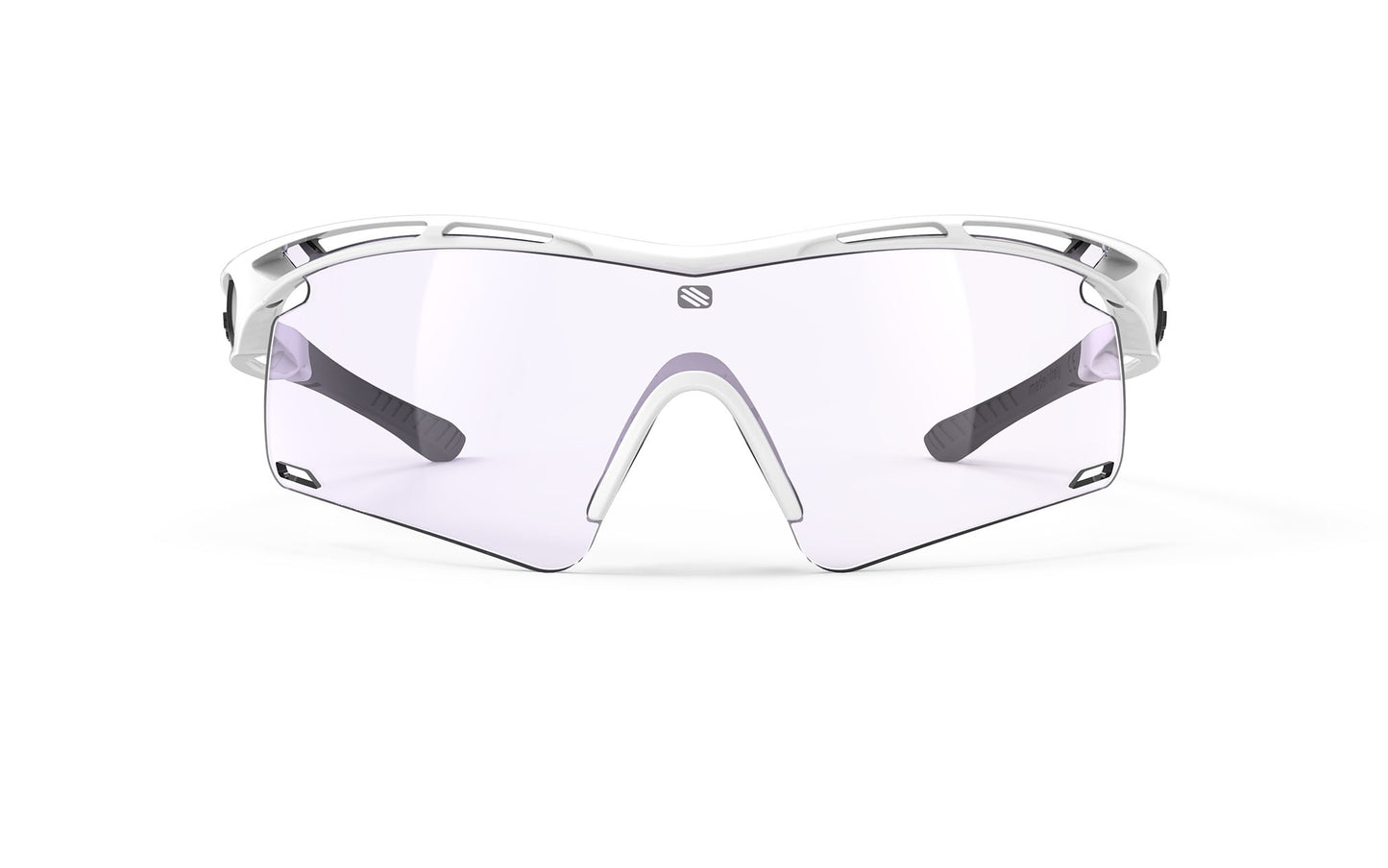 Load image into Gallery viewer, Rudy Project Tralyx+ Golf White Gloss Impactx Photochromic 2 Laser Purple Sunglasses
