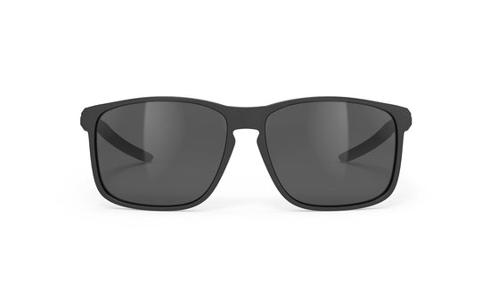 Rudy Project Overlap Black Matte Polar 3Fx Grey Sunglasses