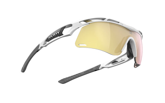 Rudy Project Tralyx+ Slim White Gloss Rp Optics Ml Gold Sunglasses